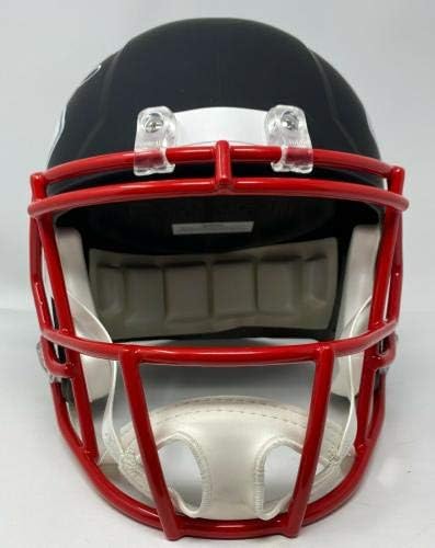 Ръководителите на Канзас Сити Патрик Магомес Подписа Eclipse Реплика FS Helmet Fanatics - Каски NFL с автограф