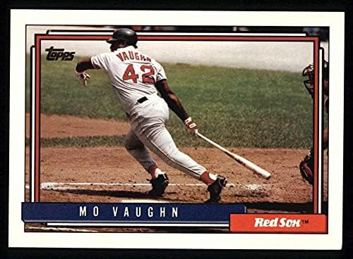 1992 Топпс # 59 Мо Вон Бостън Ред Сокс (бейзболна картичка) NM/MT Red Sox