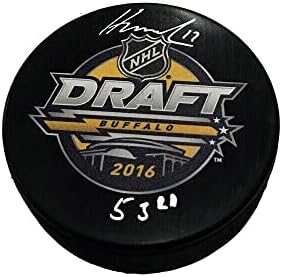 ФИЛИП ХРОНЕК Подписа за миене на драфте НХЛ г. с надпис 53-аз - Детройт Ред Уингс - за Миене на НХЛ с автограф