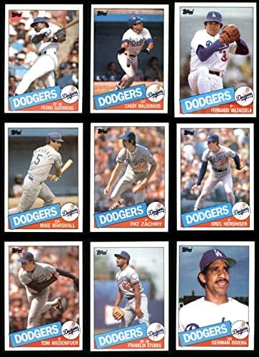 1985 Победния сет отбор Лос Анджелис Доджърс Лос Анджелис Доджърс (сет) NM/MT Dodgers