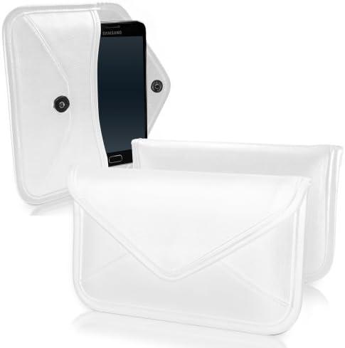 Калъф BoxWave, който е Съвместим с Честта 7C (Case by BoxWave) - Луксозни Кожена чанта-месинджър, Дизайн своята практика-плик