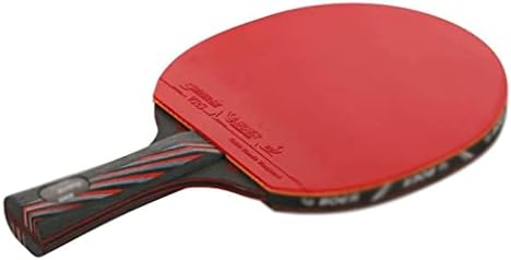 PDGJG Ракета за Пинг-Понг Гумена Въглеродна Бита За Тенис на маса Острието Лепкава Тонер Лепило Тренировка за Пинг-Понг