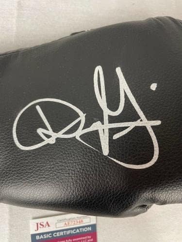 Боксови ръкавици Рейеса с автограф от Дани Гарсия JSA #AE72348 - Ръкавици MLB с автограф