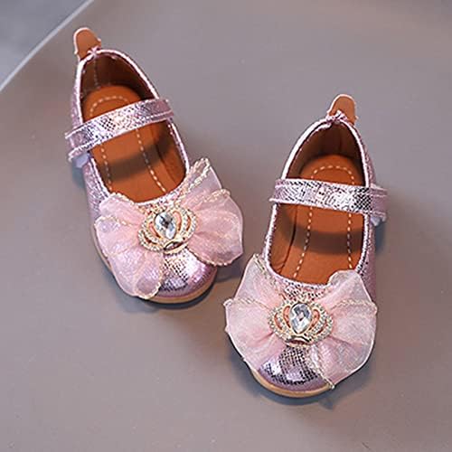 Модел обувки за малки момичета; Обувки Mary Jane, на равна подметка; балет апартаменти без стягане; Обувки с лък;