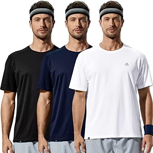 Мъжки спортни ризи Haimont Dry Fit за тренировки при движение -Влагоотводящие Тениски изработени от рециклиран