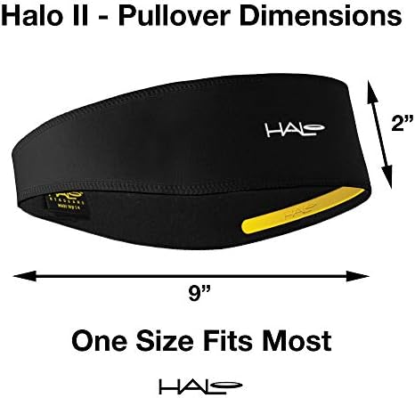 Превръзка на главата Halo и Halo II, пуловер с тайния лента за мъже и жени, не се плъзга от влагоотводящей тъкан Dryline