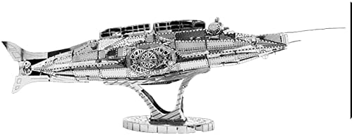 TECKEEN 1: 100 3D Метални Комплекти Модел атомна Подводница Имитационный Боец Военно-Научна изложба (комплект в разглобено