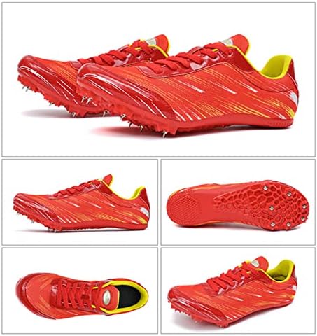 Професионални футболни обувки за лека атлетика с шипове, маратонки за лека атлетика за спринт и бягане на средни
