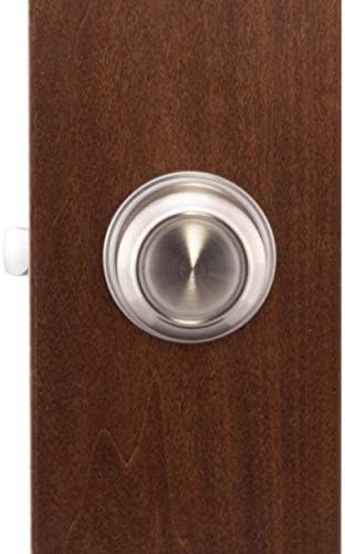 Врата копчето Copper Creek CK2020SS в колониален стил, Функция коридор, 1 опаковка, Сатинированная Неръждаема