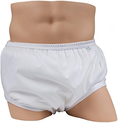 Непромокаеми панталони LeakMaster Adult PUL за възрастни - Меки, безшумни, дишащи, трайни пластмасови панталони за възрастни. Широк приятелка /, Подходящ за използване с плат