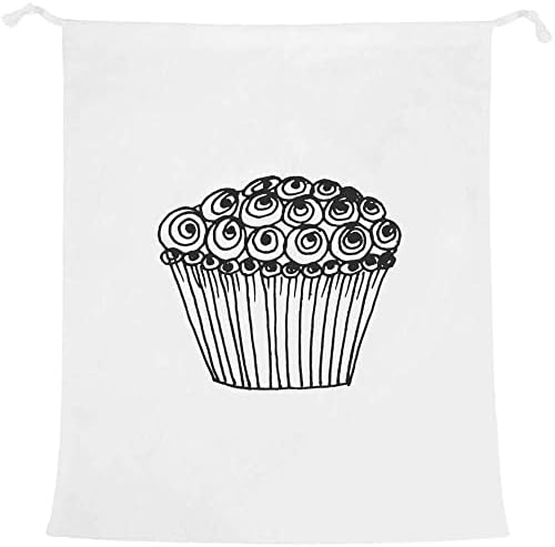 Чанта за пране и съхранение на Azeeda Swirly Cupcake (LB00023598)