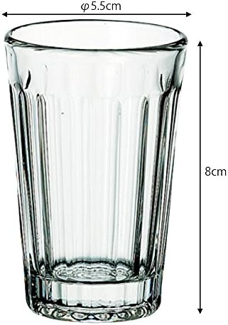 Стъклена чаша: Чаша Libbery Company royal leerdam GALAO LB27 923285, 3,9 течни унции (100 cc), Φ2,2 x H3,1 инча (5,5 x 8 см),