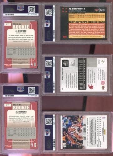 2007-08 Fleur # 217 Ал Хорфорд Нов Баскетболна карта RC PSA 10 категория NBA 07-08 - Баскетболни карта, без подпис
