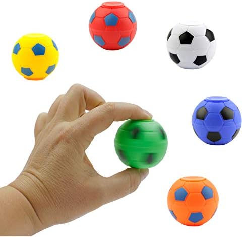 Завладяващ Въртящи се Топки 1.4 - Футболни Топки от Различни Цветове - Въртящи се Играчки Топки на едро