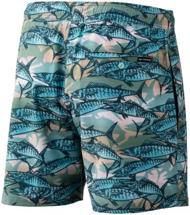 Бързо съхнещи шорти за риболов и плуване HUK Men ' s Playa + UPF 30