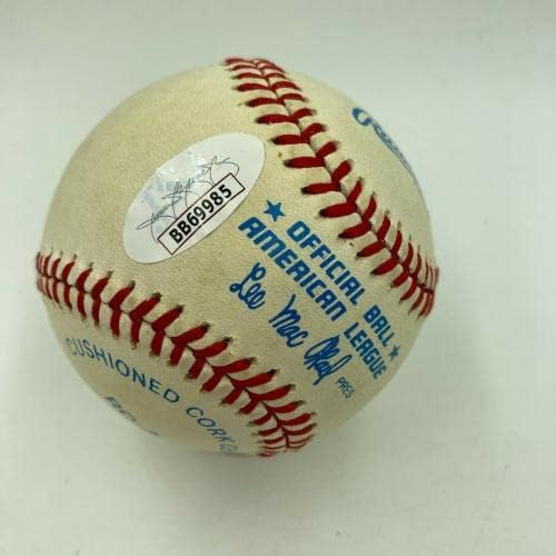 Сингъл Уэйта Хойта с Автограф от Официален представител на Американската лига бейзбол JSA COA - Бейзболни топки