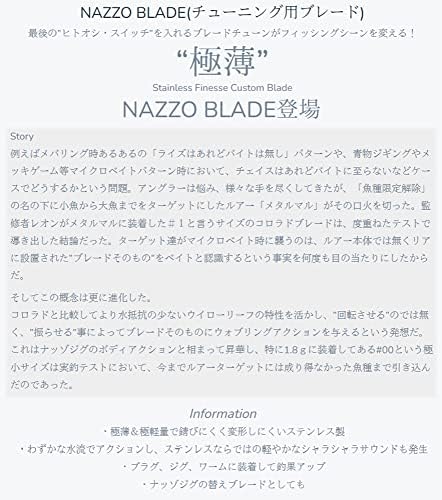 Чернильная Издател Nazzo Blade Willow Leaf #1.0 Злато