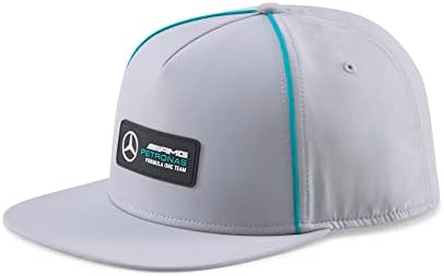 Бейзболна шапка PUMA Mercedes AMG Petronas F1 Team С Регулируем Мек Покрив и Плосък Полета