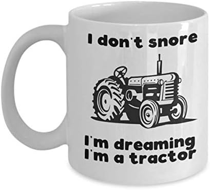 Трактор кафеена чаша забавни имаме подаръци за мъже, Собственик на ранчо, старата реколта антични новост, селското стопанство чаша, неща, за баща, Брат, мъже, Дядовц?