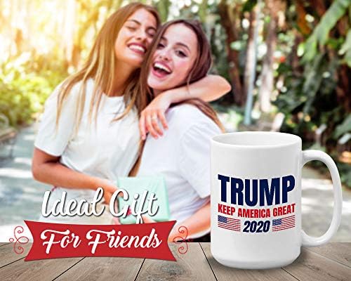 Чаша за Bubble Hugs Donald Trump 15 грама, Привържениците на Кафе Steins Тръмп Keep America Great 2020