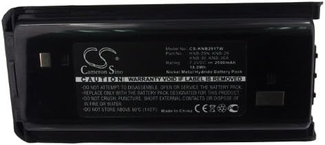Cameron Sino Нов Взаимозаменяеми батерия, годни за Kenwood NX-240, NX-240V, NX-340, NX-340U ProTalk, ProTalk