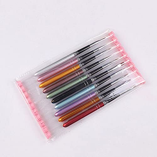 Комплект дръжки за нокти HUIGE, четка за грим, Цветна писалка за рисуване писалка за фототерапия, писалка за рисуване