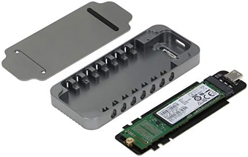 Корпус на твърдотелно устройство за съхранение SEDNA - USB 3.1 Gen II M2 NVME (PCIe) с конектор Тип C (твърд диск
