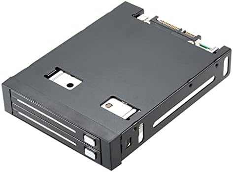 MJWDP двойно отделение на 2,5-Инчов SATA III твърд диск HDD & SSD тава Caddy Вътрешна мобилна стойка корпус докинг станция