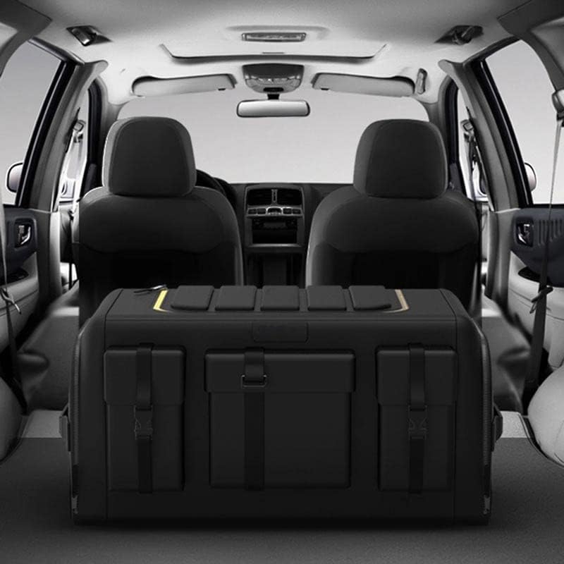 WDBBY Многофункционален Автомобилен кутия за съхранение в багажника, Сгъваем Органайзер, Чанта-Контейнер, Преносими Инструменти,