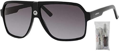 Пластмасови Правоъгълни Слънчеви Очила Carrera CA33/S, За Мъже и Жени + КОМПЛЕКТ с Дизайнерски Безплатен набор от продукти за грижа за очила iWear