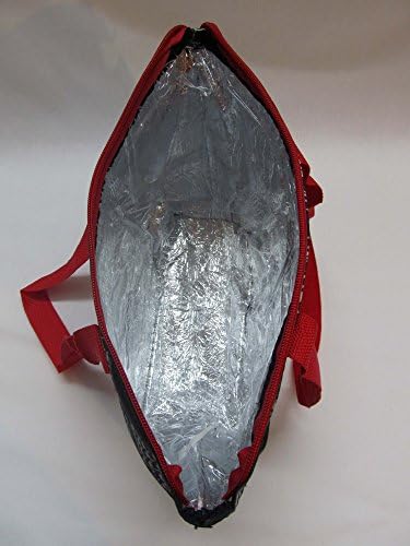 Чанта за обяд, Утепленная чанта-хладилник за носене обяд (папийонка с червена тапицерия)
