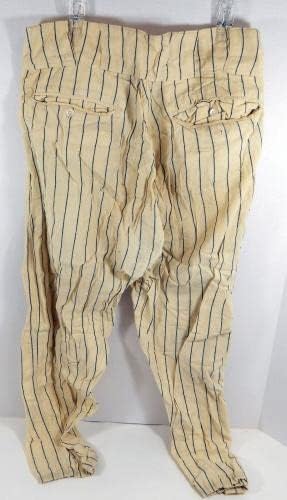 1961 Kansas City Athletics 2 Използвани в играта Бели Панталони DP26419 - Използваните В играта панталони MLB