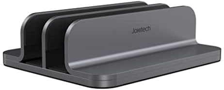JOKItech Двойна Алуминиева Вертикална поставка-органайзер за лаптоп, здрава поставка-държач за лаптоп, съвместима с новата течна сетчаткой XDR Apple MacBook Air/Pro, Mac Mini, Apple TV и i