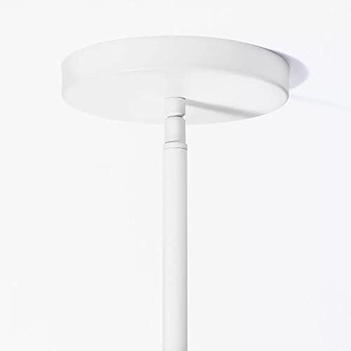 Куполна Полилей Studio Макгий Бял цвят - Модерен Тавана лампа, Трапезария, Кухня, Спалня (Бял)