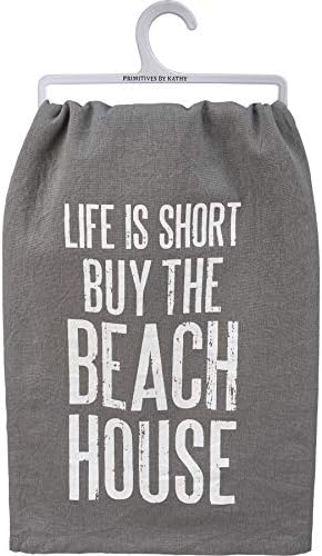 Кухненски кърпи - Животът е Кратък Купуват The Beach House