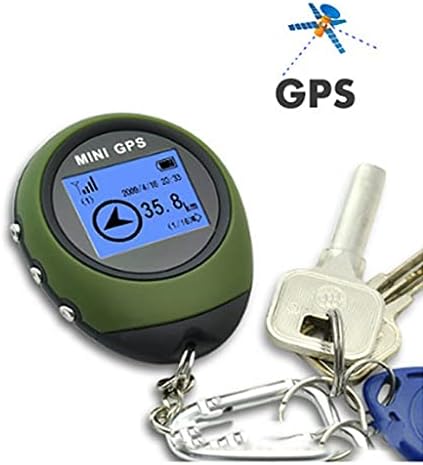 ADSRB Мини GPS Тракер Локатор Finder Навигационния Приемник Ръчно USB Акумулаторна батерия с Електронен Компас за Пътуване на Открито