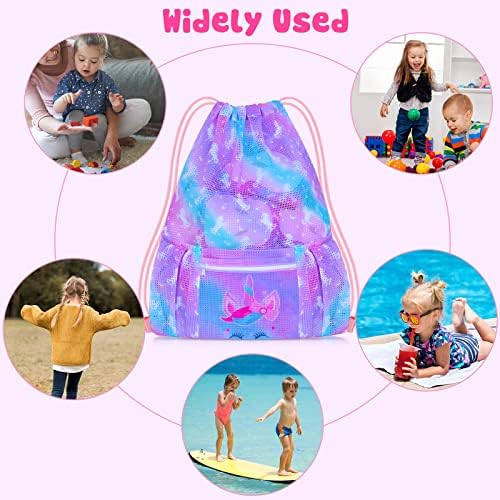 Раница на съвсем малък за деца, Окото Плажната чанта за плуване за Момичета, Раница с Голям Размер за детския Фитнес зала,