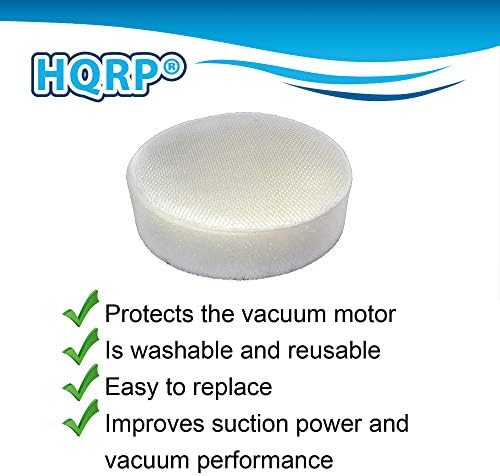 HQRP, 3 опаковки пере порест каучук губчатых филтри, съвместими с колекция Hoover Platinum, акумулаторни пръчка LiNX и ръчно