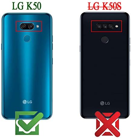 Луксозен калъф за LG K50 [НЕ за LG K50S/LG K51], Сгъваем, с панти капак, с Блестящи Побрякушками, Сладък Кожен