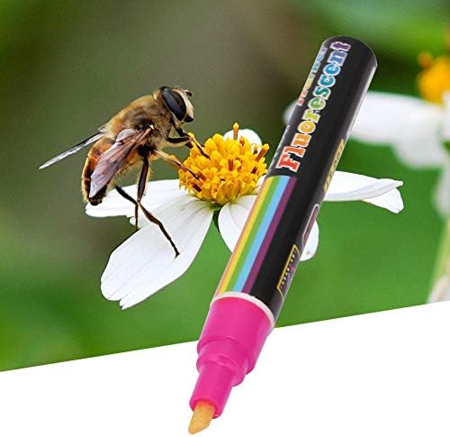 Hilitand Маркерная Дръжка Queen Bee, Пластмасов Маркерная Дръжка Queen Bee, Инструмент За Рисуване, Инструменти За Пчеларството, 8 Цвята (Розов)