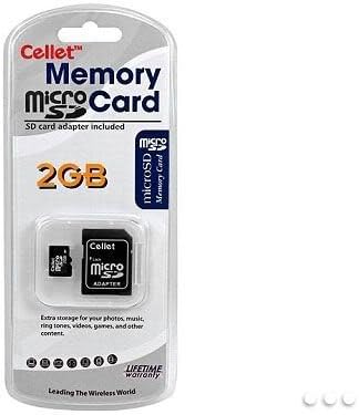 Cellet 2GB microSD видеокамера Canon HF S20 RFD с потребителски флаш памет, висока скорост на трансфер, щепсела и да
