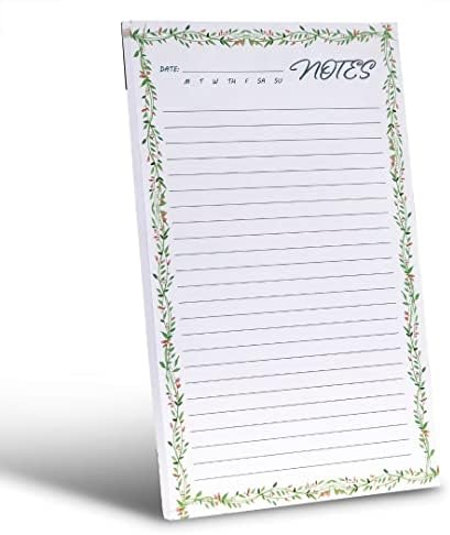 Тетрадка със списък на нещата UtyTrees, Магнитни Бележник за водене на записки, Планер за организиране на срещи, Идеи, Напомняния, проследяване на списъци за пазаруване