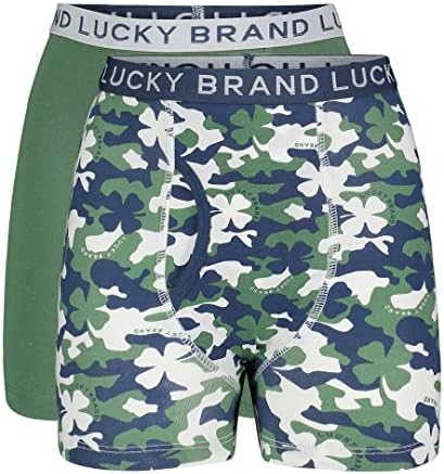 Бельо Lucky Brand Big Boys' Boxers Briefs (2 опаковки)