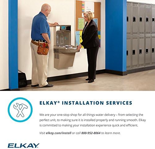 Заменяеми филтър Elkay 51300C-10PK WaterSentry Plus (Пълнители за бутилки), 10 броя в опаковка