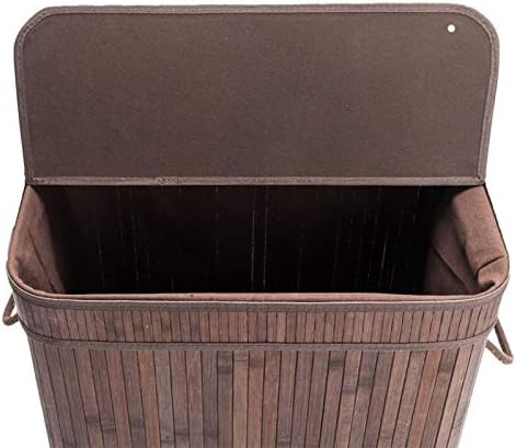 LDXFT-Кошница за дрехи, Сгъваема Бамбук Кошница за съхранение във формата на мида, Влага и Пыленепроницаемая кош За багаж, кош