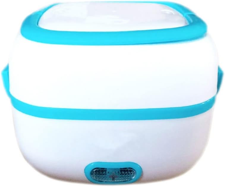 Електрически обяд-бокс Feiyx - Преносим нагревател за храна на 110 200 W, Сменяема преносим нагревател на храна от неръждаема стомана, plug електрически нагревател, самораз