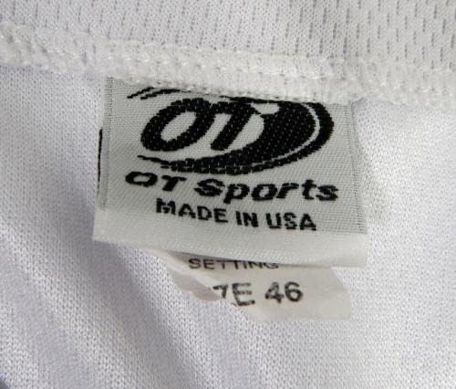 2022 Syracuse Метс 17 Освободен Бяла Риза Congueros De Syracuse 46 DP40298 - Използваните В играта тениски MLB