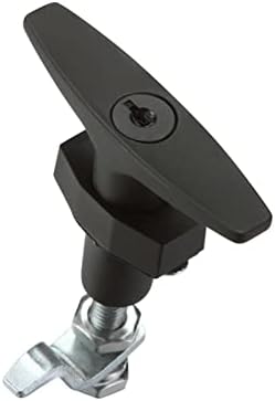 Черно MS309 Т-образен заключване с дръжка Обзавеждане Телескопични Брави Телескопичен Ключ за Заключване на промишленото