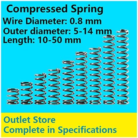Система за компресия Подходящи за повечето ремонтни работи I Пружина компресия Размер на система за компресиране Диаметър на пружинна тел 0,8 мм, външен диаметър на