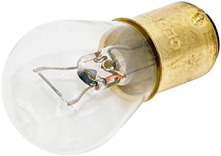 Лампи с нажежаема жичка CEC Industries 1076, 12,8 В, 23,04 W, с цокъл BA15d, форма на S-8 (кутия от 10 броя).